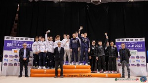 podio serie a1 foto simone ferraro sfa02101